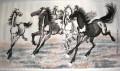 Xu Beihong running pferde 2 Chinesische Kunst
